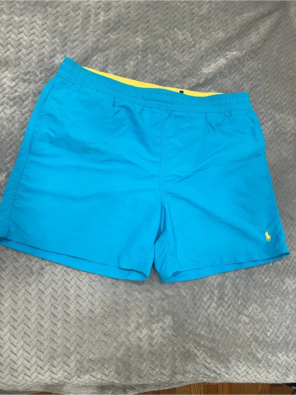Polo by Ralph Lauren Bright Aqua Swim Trunks